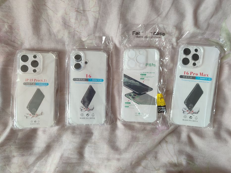 Чехлы прозрачные на Айфон Iphone