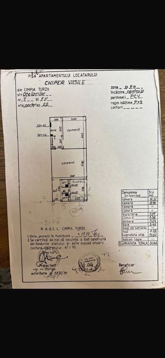 Apartament 2 camere la cheie, parter – complet utilat, gata de mutare!