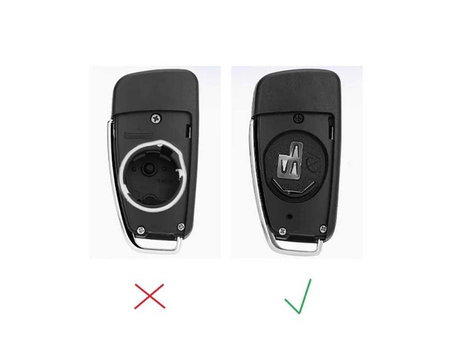 Кутийка за ключ за Audi A1 8X , A3 8P, A4 B7, A6 C6,Q3 8U Q7 4L TT 8J