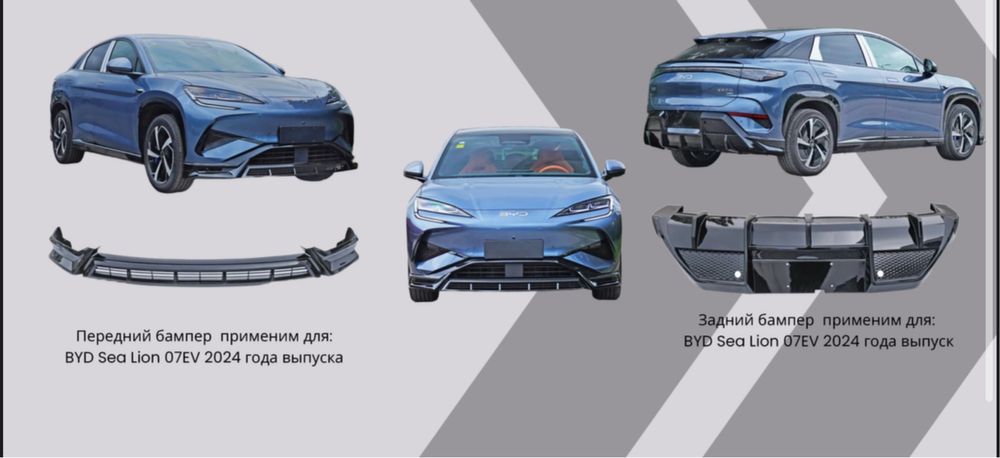 BYD 07 EV Sealion 7 Body kid