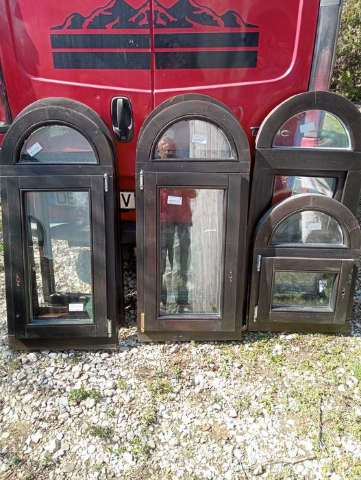 Set usa si ferestre arcada/boltite lemn stratificat