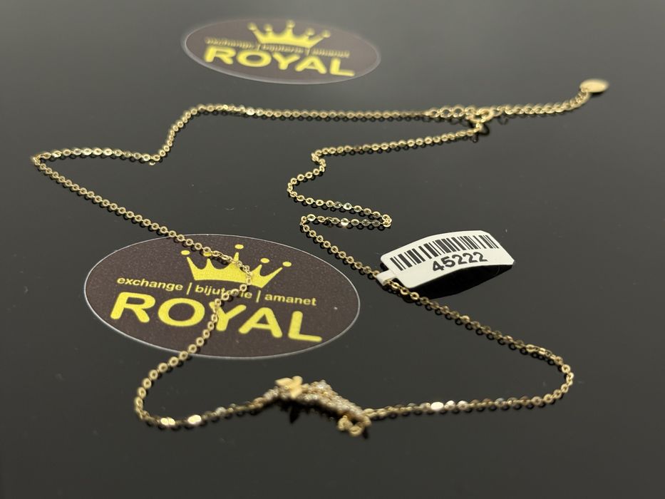 Bijuteria ROYAL : Lant AUR 14K NOU / 1.41 GR