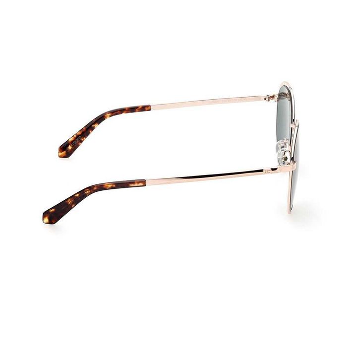 GUESS – Мъжки кръгли метални слънчеви очила "ROUND GOLD" нови с кутия