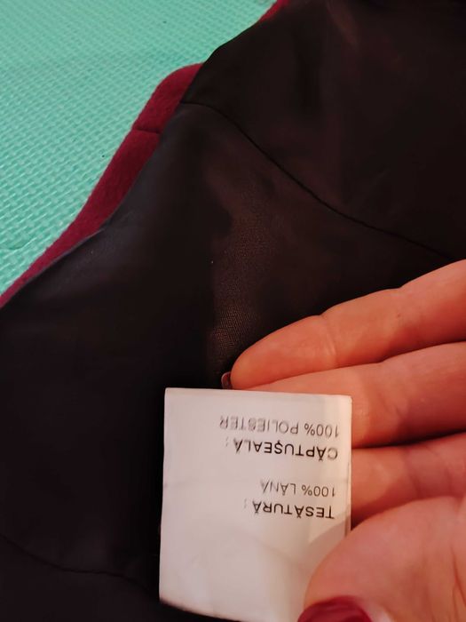 Palton lână Ted Baker