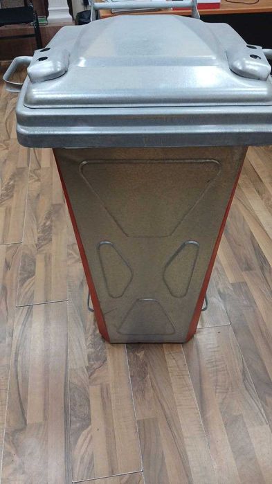 Мусорная урна оцинкованная объем 120литров