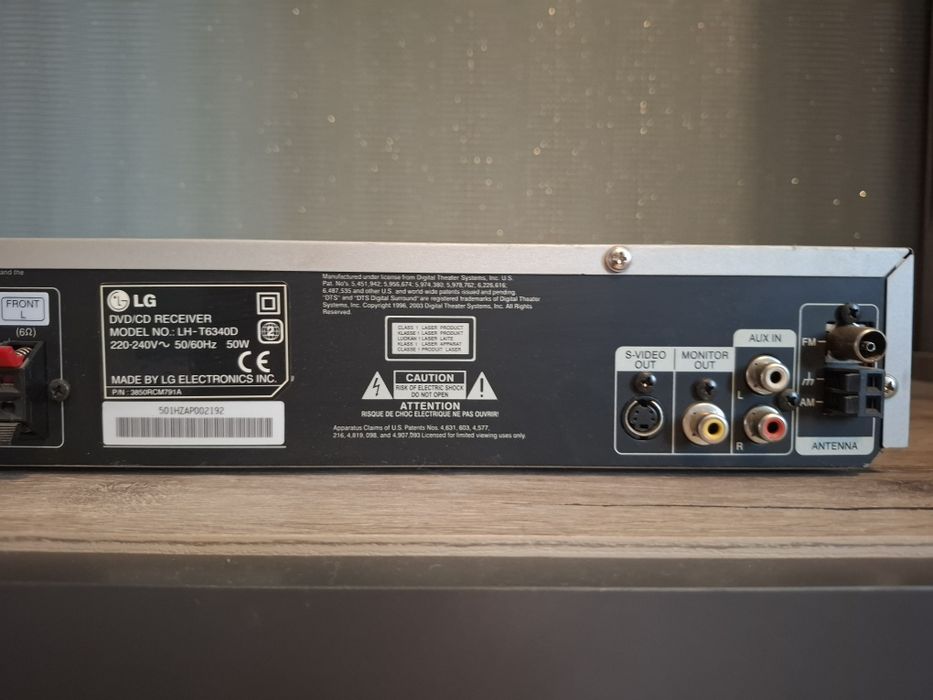 DVD/CD receiver player LG LH-T6340