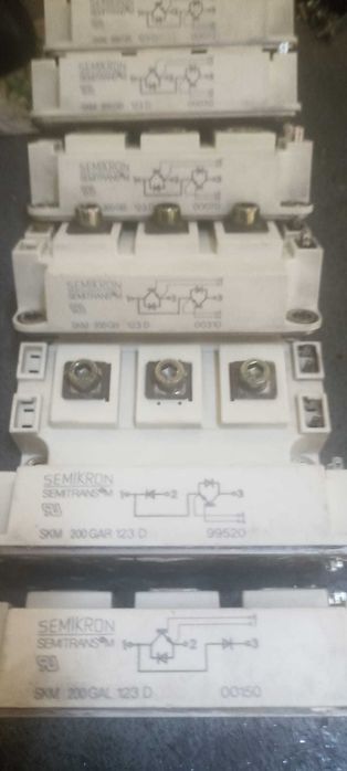 MODUL IGBT, N-MOS, Condensatoare