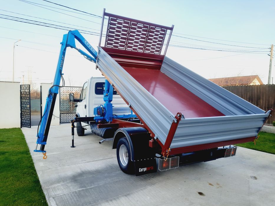 *Iveco daily MACARA+ BASCULA  TRILATERAL 2,8L *150 CP‼️