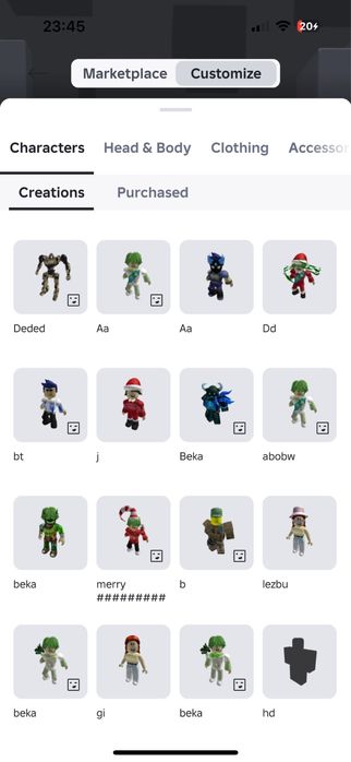 Аккаунт в роблоксе