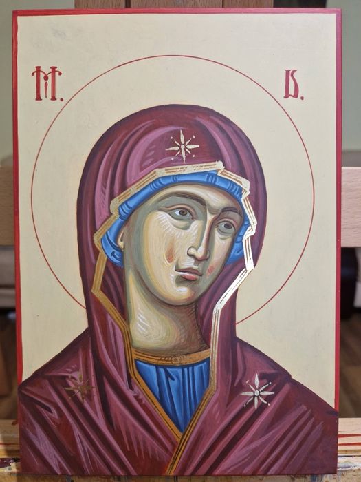 Icoane pictate manual