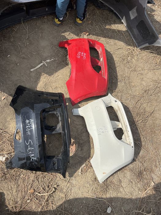 Audi A1 2011 предна броня дясна част и лява част S line