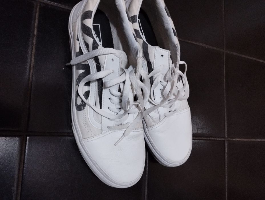 vans teniși  din piele/pânză