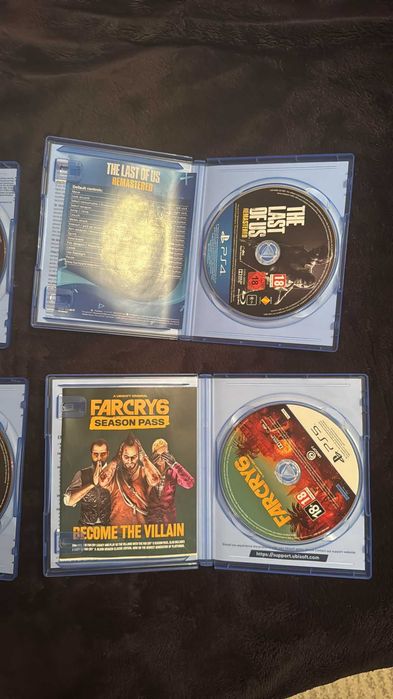 Pachet Jocuri PS4 & PS5 - Diablo 4, NFS Unbound, TLOU, Far Cry 6
