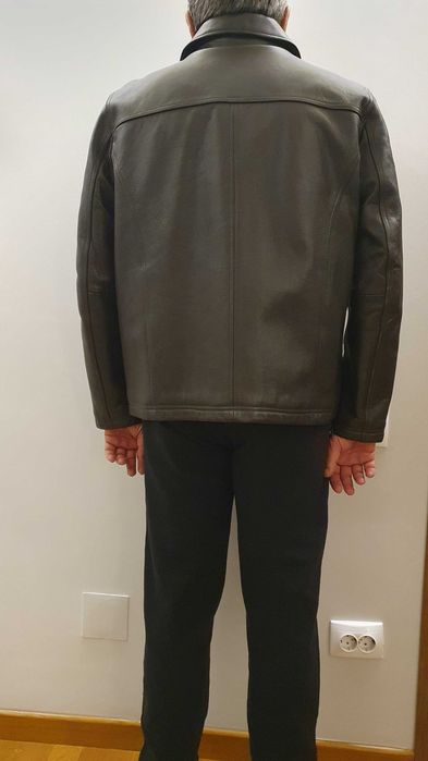 Haina piele ,groasa , barbateasca Calvin Klein