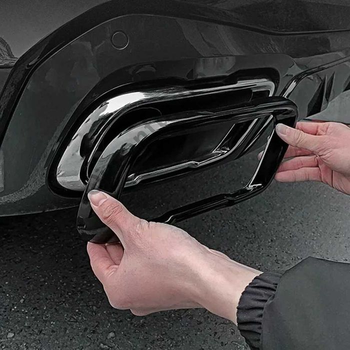 Tipsuri Rame Ornamente Tobe Evacuare Negre X5 G05 X6 G06 X7 G07