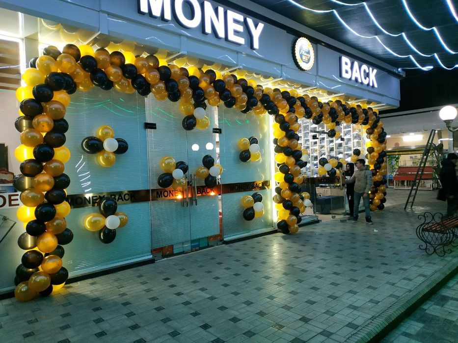 Ofarmaleniya офармления туй безаклари ва декоратциялари Шарли безаклар