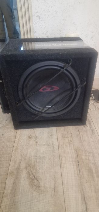 Продам саб. Alpine SBG-1044 + моноблок Alpine m320