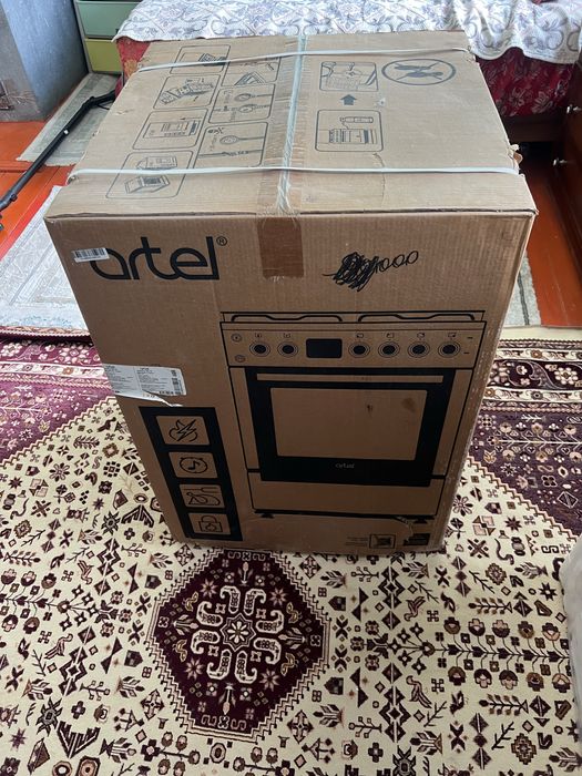 газ плита ARTEL новыи ашылмаган