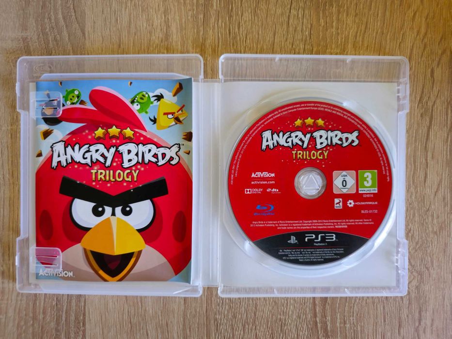 Angry Birds TRILOGY за PlayStation 3 PS3 ПС3