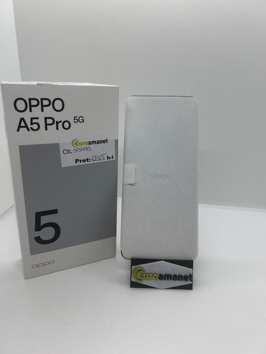 Telefon OPPO A5 Pro, Dual SIM, 8GB RAM, 256GB, 4G, Black Brown -D-