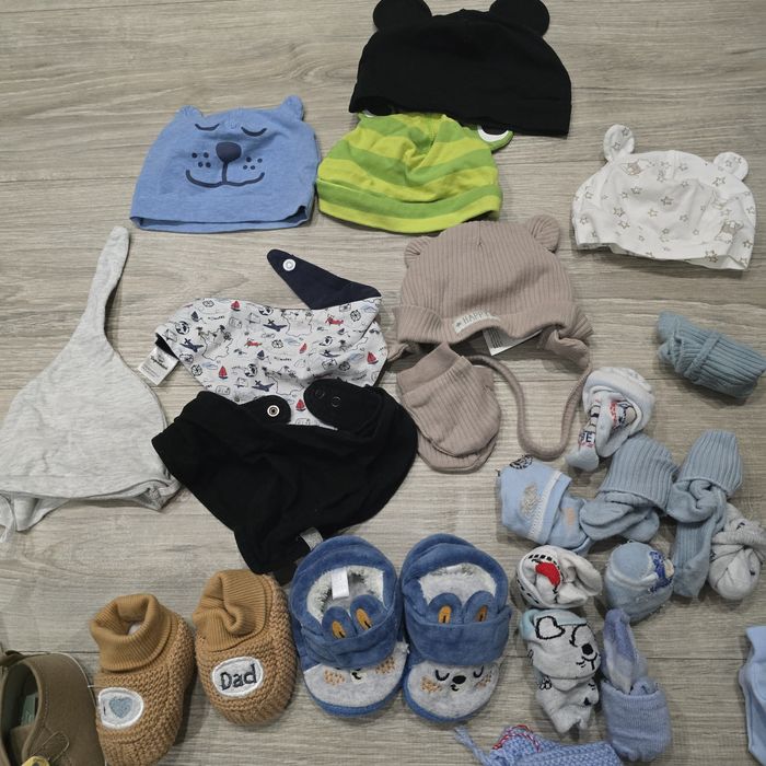 Огромен бебешки лот 0-80 размер , всичко 40лв