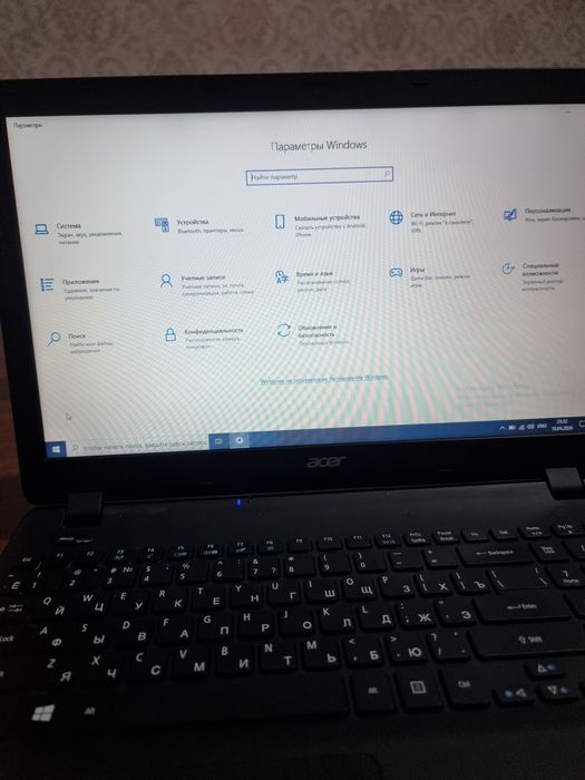 Notebook Acer windows 10