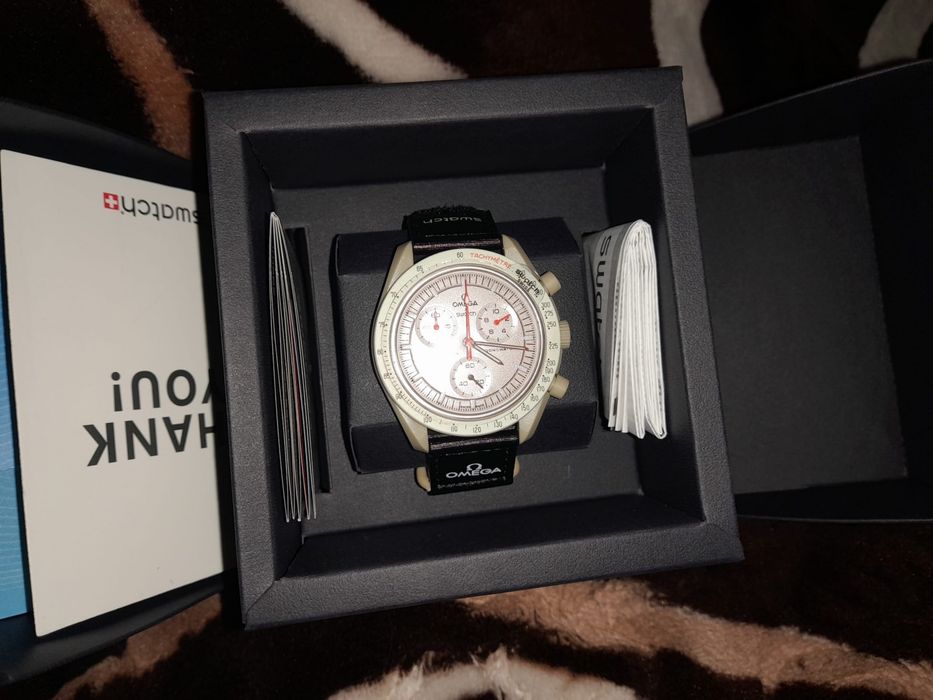 Ceas Swatch x Omega MoonSwatch – Mission to Mercury – full box