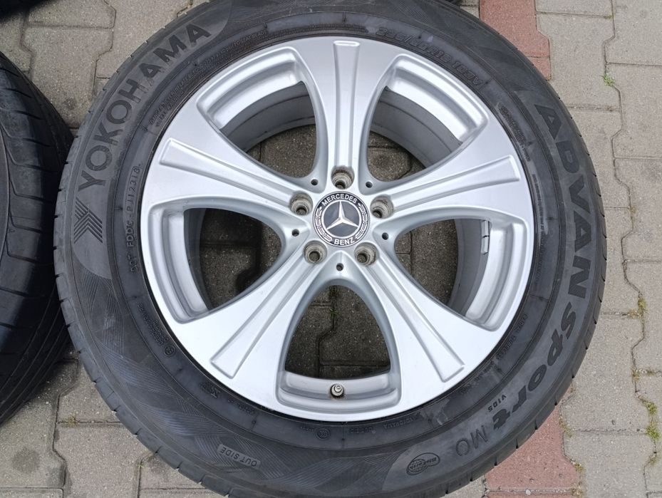 Jante originale Mercedes GLC W 253, 18''cu anvelope de vara