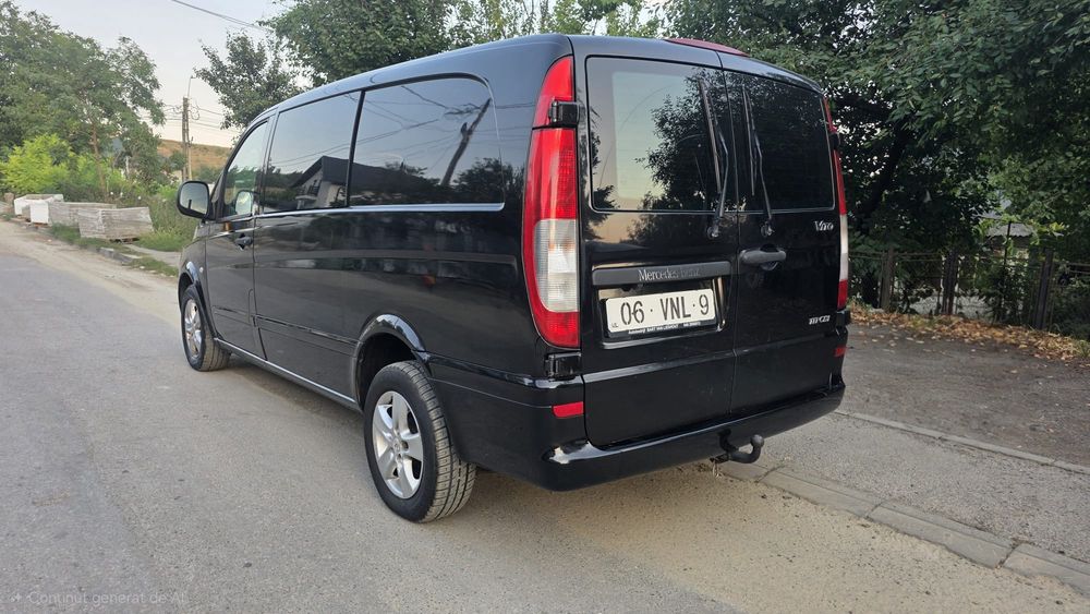 Mercedes Benz-Vito 116 * 2.2 CDTI * An 2008 * Cutie Automata * Dublu cabina 5Locuri * Autoutilitara N1