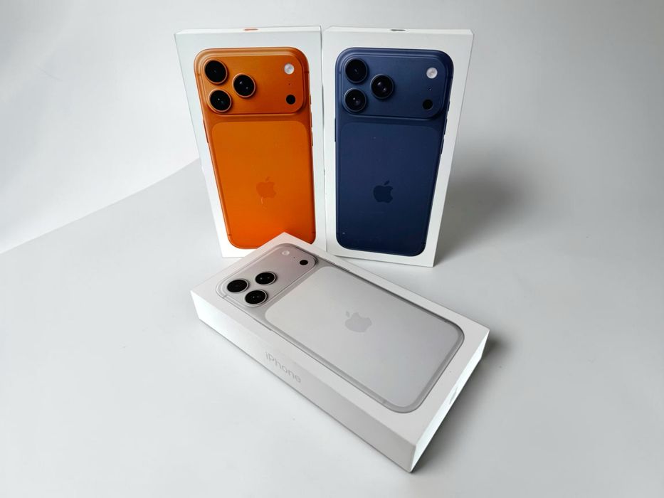 Apple iPhone 17 Pro 1TB Blue / Silver / Cosmic Orange Гаранция! ЧИСТО НОВ! НЕРАЗПЕЧАТАН!