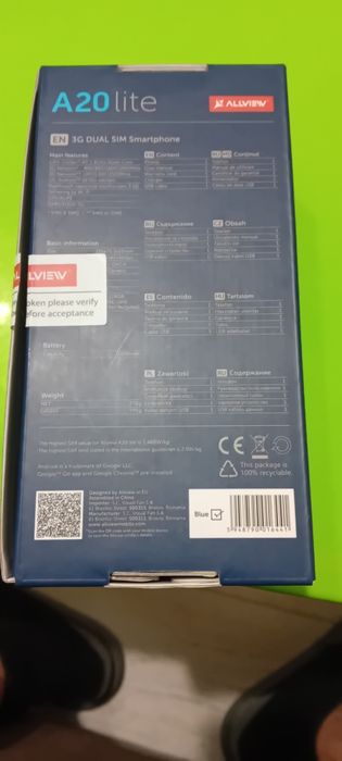 Vand telefon allview A20 lite, nou, pret 240 lei