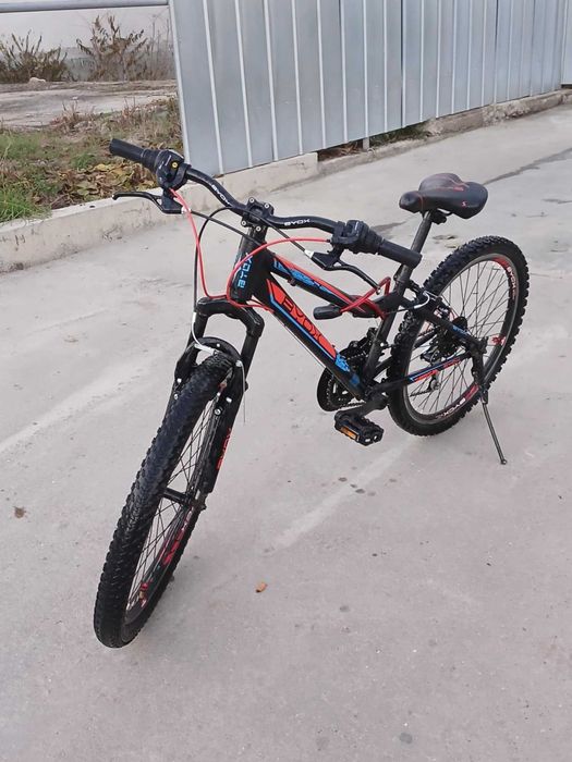Велосипед Biox с амартисьори 24"