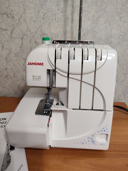 Оверлок 4-х ниточный Janome RE73