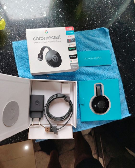 Google Chromecast Wi-Fi Hdmi Streaming Media Player