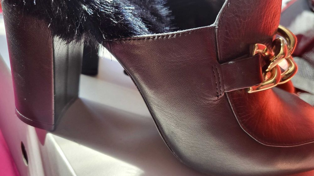 Маркови есенни чехли Aldo,естествена кожа