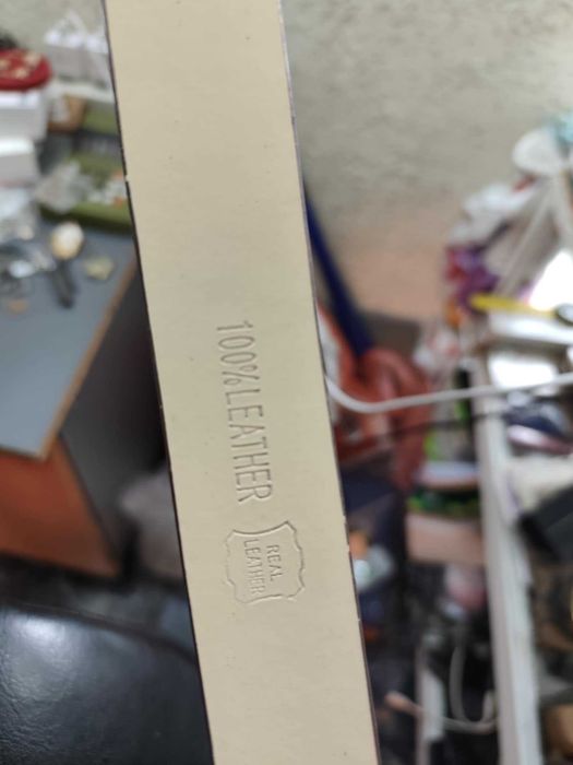 Нов кожен колан колан