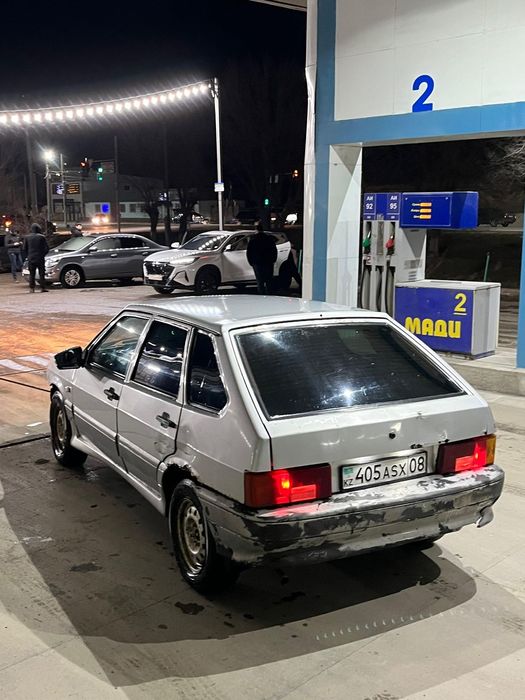 Ваз 2114 на полном ходу