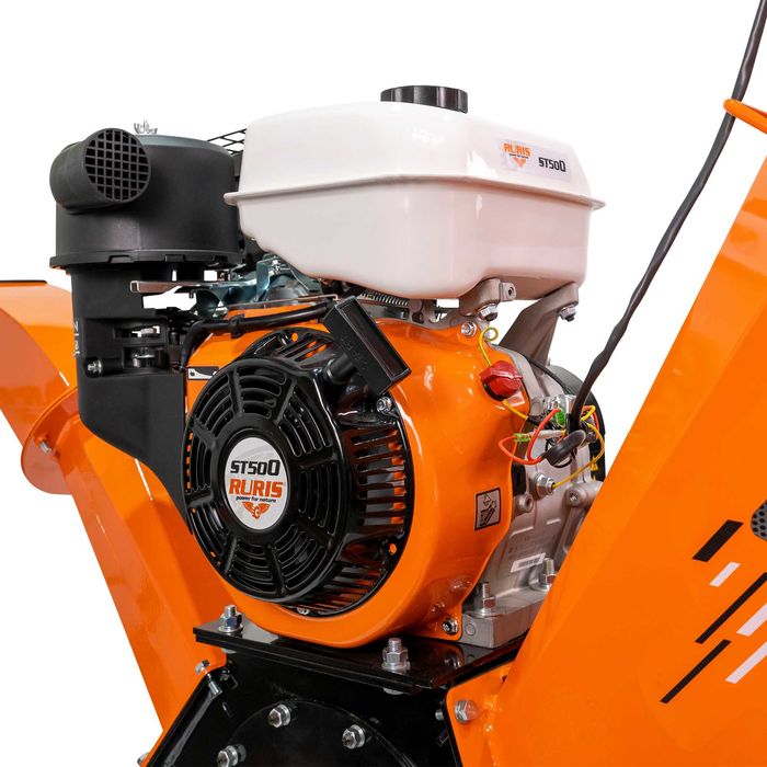 Tocător de crengi și resturi vegetale RURIS ST500 15 CP, benzina