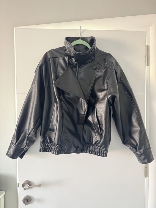 Кожено яке XS oversized