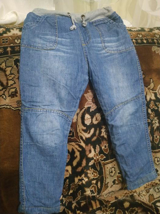 Джинсы с начесом