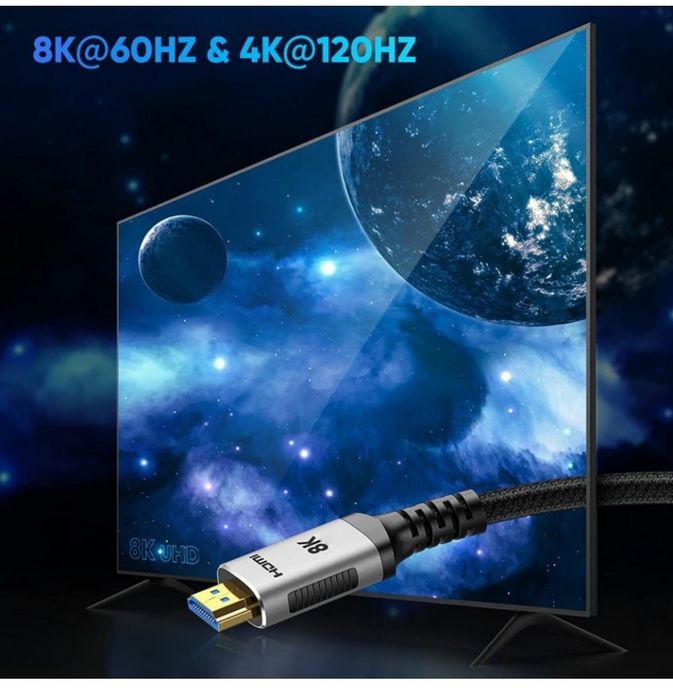 Cablu HDMI 8K cu fibra optica