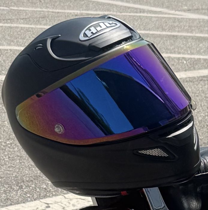 Casca moto HJC rpha 12 Matte Black + sistem cardo spirit