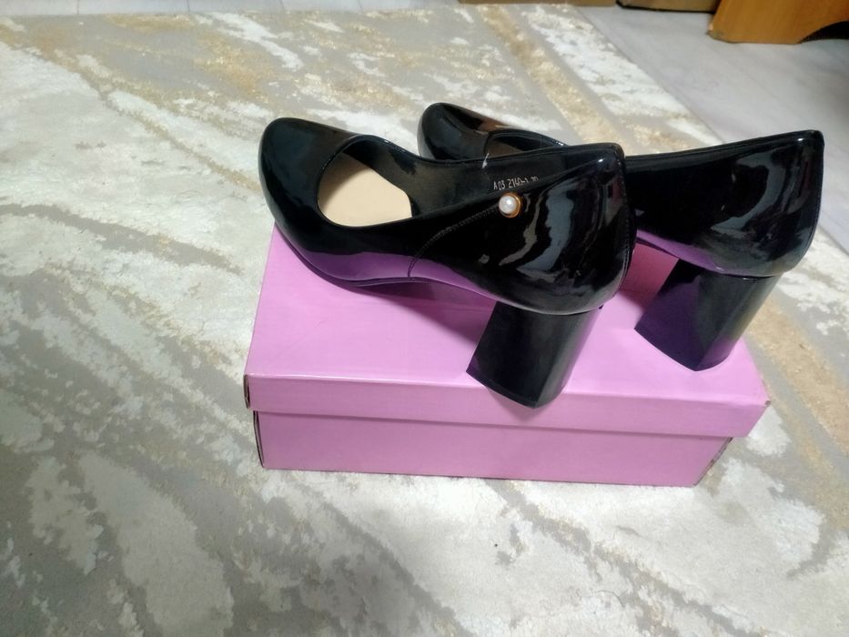 Туфли женские чёрный