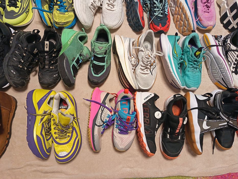 Lot adidași Hoka Asics Nike Altra