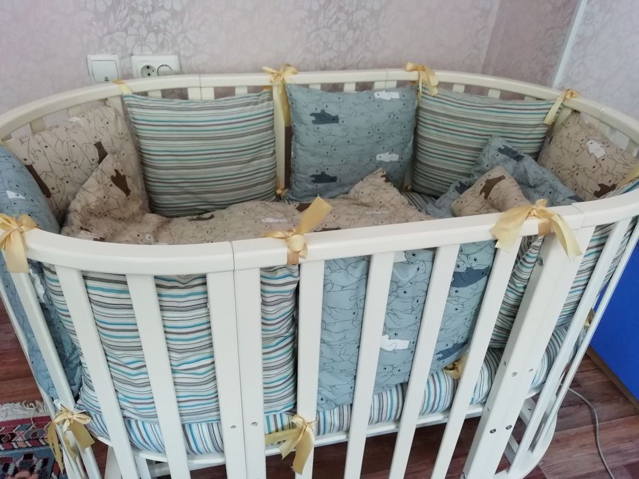 Кроватка-трансформер северянка 8 в1