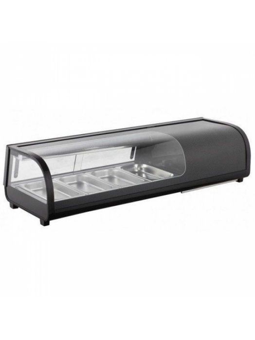 Vitrina expunere sushi;Vitrina frigorifica sushi;Vitrina rece 4 cuve