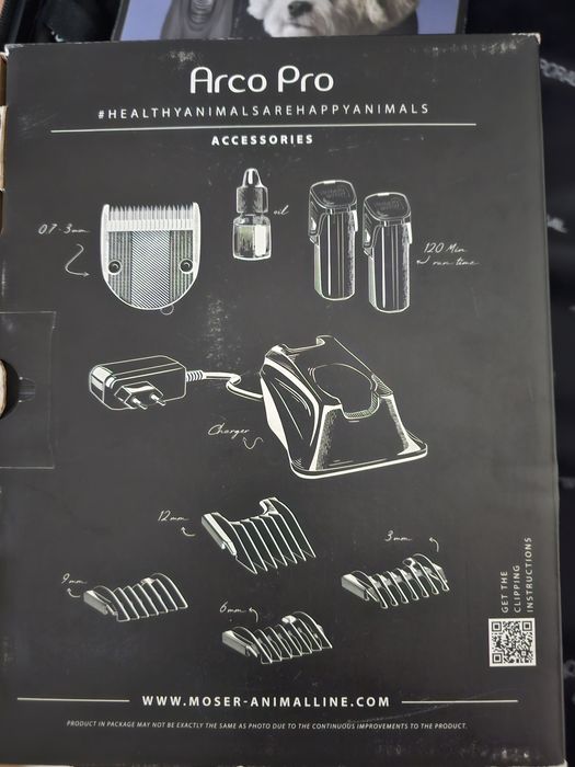 Masina de tuns caini noi in cutie