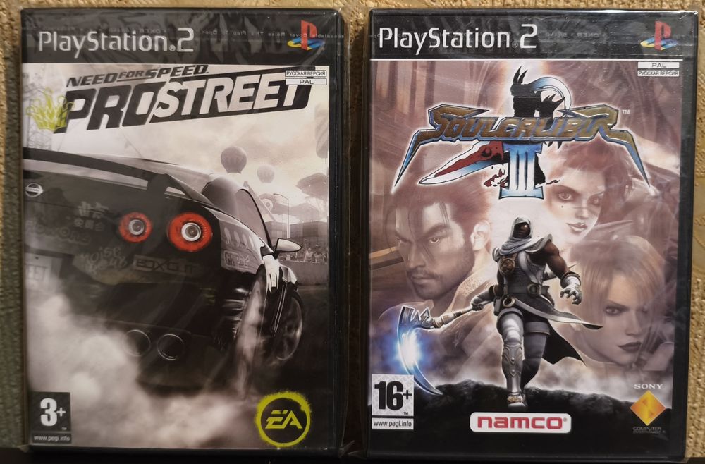 Игры на дисках для PS2