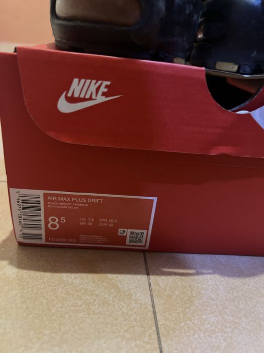 Nike air max plus Drift,UK7,5,US 8,5,EU 42