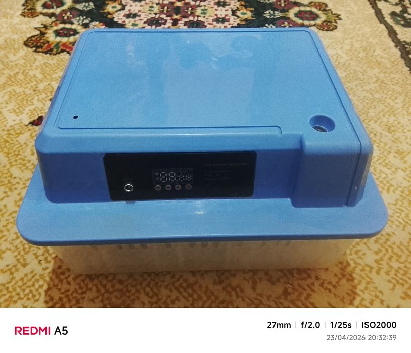 Inkubator 24 ta tovuq tuxumi sigʻadi full avtomatik narxi 700ming soʻm